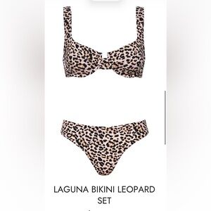 VETCHY Leopard Print Bikini Set